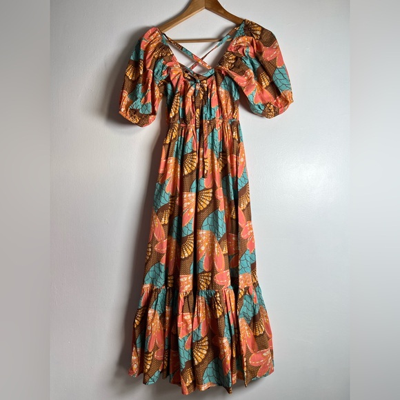 Cleobella Jesse Midi Dress New Sizes XS, L Multi Color - Picture 5 of 16